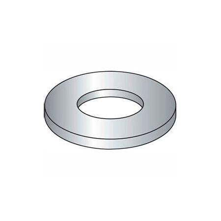 Flat Washer - M8 - Steel - Zinc Clear - Class 8.8 - DIN 125A - Pkg Of 100